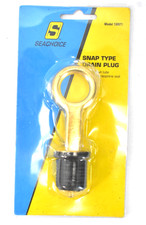 Seachoice Drain Plug 1" Snap Lock Brass Finish 18821 Fits 1" Drain Tube