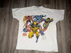Vintage 1993 Marvel X-Men Youth 10/12 T Shirt Funstuff USA Wolverine Comic