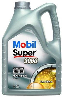 For MOBIL M-SUP 3000 F-F 0W30 5L Engine Oil 0W30 5L M-SUP Synthetic 154488 Engi
