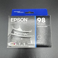 03-2022 Genuine Epson 98 Black ink T098120 Artisan 835 837 High Capacity