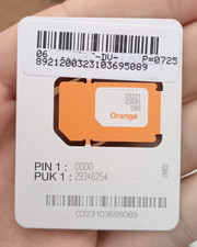 Orange Mobicarte Carte SIM Prépayée for sale online