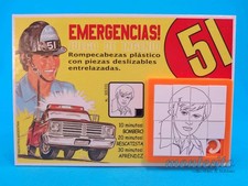 EMERGENCY! * ROY DeSOTO (KEVIN TIGHE) SLIDE SLIDING PUZZLE GAME * ARGENTINA