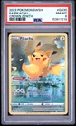 2023 POKEMON SWORD & SHIELD CROWN ZENITH #GG30 FULL ART/PIKACHU PSA 8