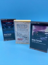 Deep Purple Cassette Tape Lot 3 - Greatest Hits  Best Of - Vintage Hard Rock