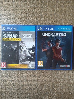 Rainbow Six Siege & Uncharted: The Lost Legacy Disc Bundle (PS4)