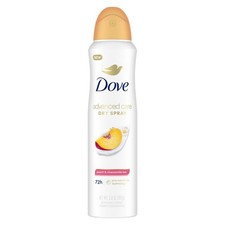 Dove Advanced Care Antiperspirant Dry Spray - 3.8 oz Peach Chamomile Tea
