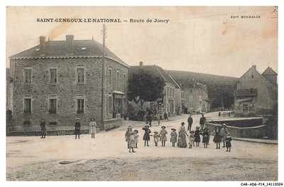 CAR-ADGP14-0823-71 - SAINT-GENGOUX-LE-NATIONAL - Route de Joncy