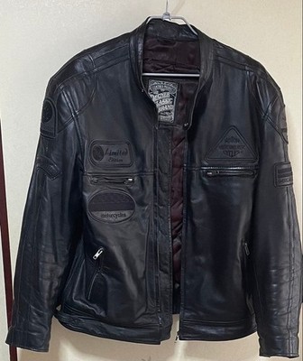DEGNER sheep leather jacket XL a longestablished motorcycle supplies manufacture