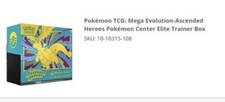 Pok mon Center Pok mon TCG Mega Evolution-Ascended Heroes Etb confirmed preorder