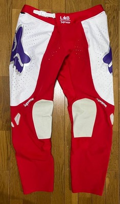 Supreme x Fox Racing Moto Pant Red SS18 Size XL
