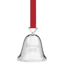 Reed And Barton 897584 2025 Silverplate Christmas Annual Bell
