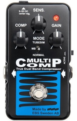 EBS Multicomp Bluelabel Classic Compressor - Used Effects Pedal, Minor Wear