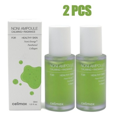 1/2Pcs Celimax Noni Ampoule 30ml 1.01 fl oz | Calming+Radiance Serum Energy 30ml