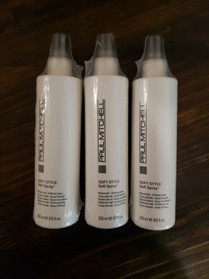 3 Paul Mitchell Soft Style Soft  Finishing Spray 8.5oz New & Authentic