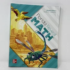 2023 McGraw Hill Florida Reveal Math Grade 2 Volume 2 UNUSED