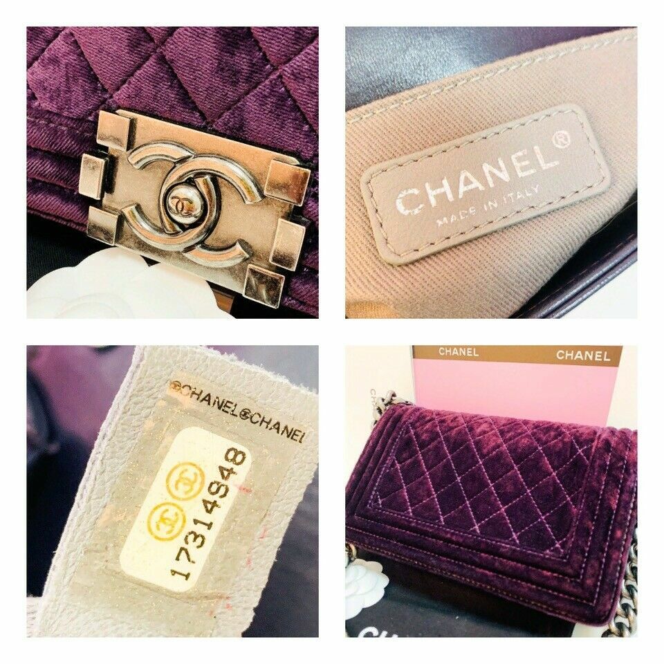 【ヴィンテージ】Rank:S☆Chanel Purple ロゴ ショルダーバック Chanel Medium Purple Patent Classic Double Flap Bag - Luxe