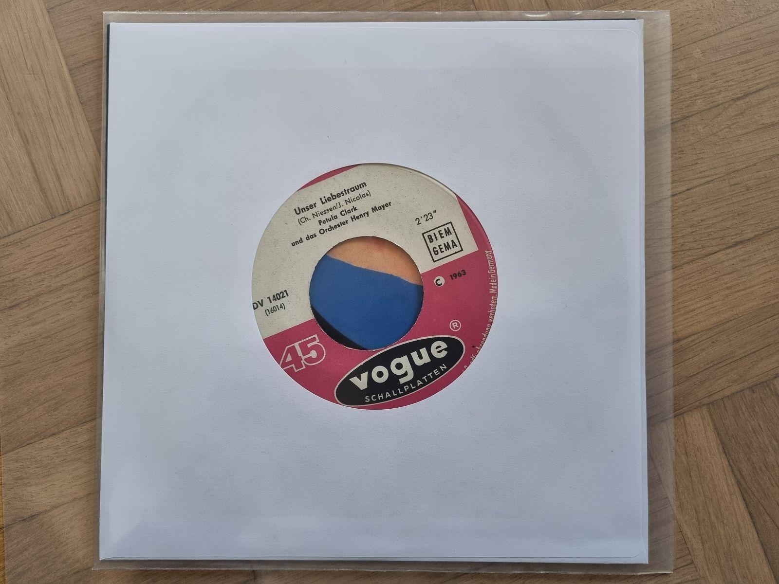 7"" Single Petula Clark - Unser Liebestraum Vinyl Germany
