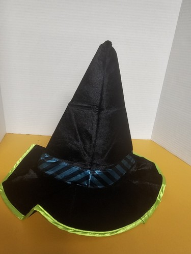 New Kids Girls Age 5-6 Sincere Party WITCH Halloween Costume Dress & Hat - Picture 7 of 7