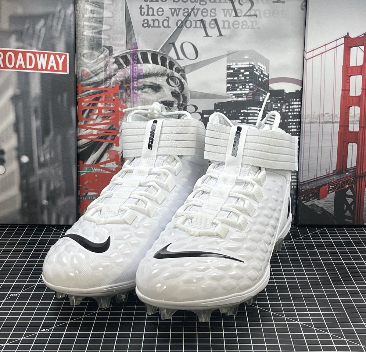 Nike Force Savage Pro 2 Football Cleats White Black AH4000-100 Men’s Sizes Amazon.com | Nike Men main image 2