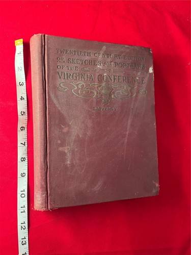 1901 1. Auflage SKIZZEN & PORTRÄTS VIRGINIA KONFERENZ Methodist Bischof CH