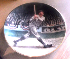 Babe Ruth: The Called Shot Delphi Bradford Exchange Collector Plate Yankees 1992