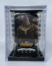 Collectible Force Pack Minifigure Display Case For Lego Marvel Thanos