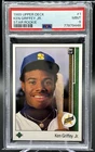 1989 Upper Deck Ken Griffey Jr. RC Star Rookie #1 PSA 9 Mariners