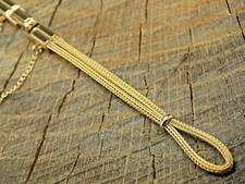 Hadley Roma USA Rolled Gold Plate Loop End NOS Unused Vintage Watch Band