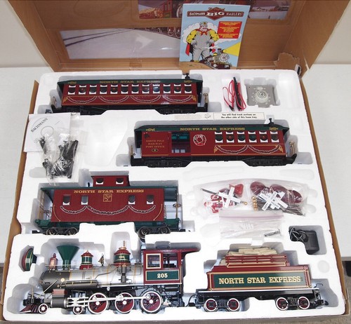 Schön!! Vintage Bachmann "North Star Express" #90041 Spur G Regenset (Big Haulers) - Bild 2 von 11