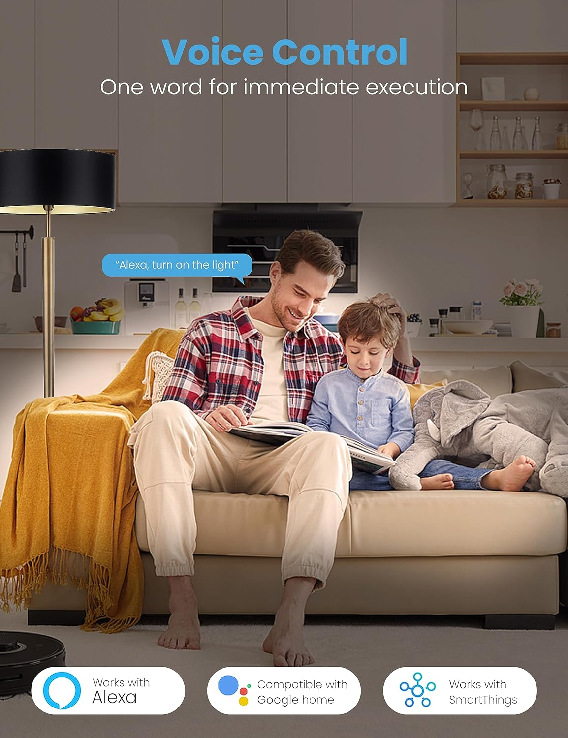 Smart Plug 5Ghz & 2.4Ghz, Smart Outlet Wifi Socket with APP Remote Control, C...-image