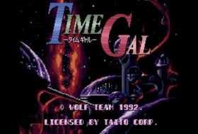 Time Gal 1992　Sega Mega CD Japanese version Action Adventure Wolf Team Japan