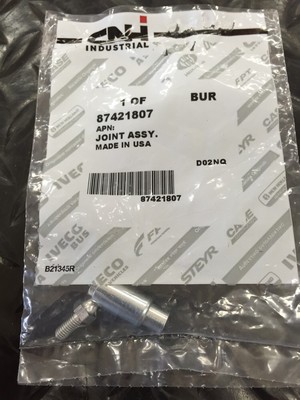 Genuine CNH Case New Holland 87421807 10-32 Spring Disconnecting Ball Joint S103