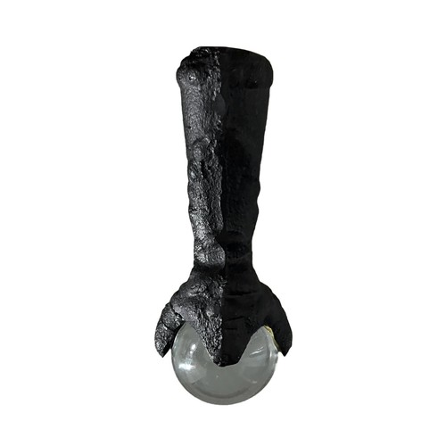 Herrajes para muebles de bola de vidrio con pie de garra de hierro fundido vintage - Imagen 2 de 4
