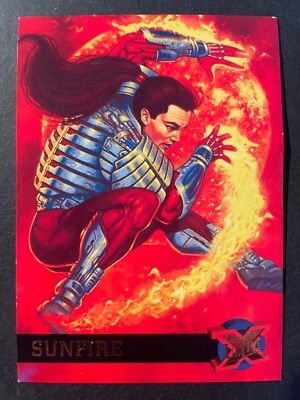 SUNFIRE 1995 Fleer Ultra Marvel X-Men Trading Card #49