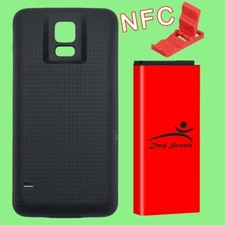 Deep Stretch 9000mAh Extended NFC Battery Door Cover for Samsung Galaxy S5 G900A