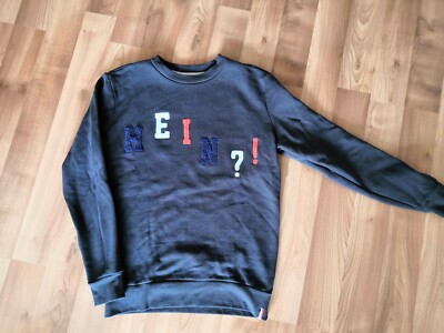 French Kick Hein Herren Pullover Sweatshirt Langarm M blue 