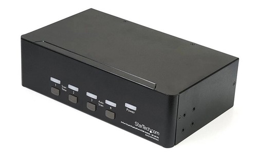 StarTech.co DisplayPort KVM 4-Por KVM Switch SV431DPDDUA2