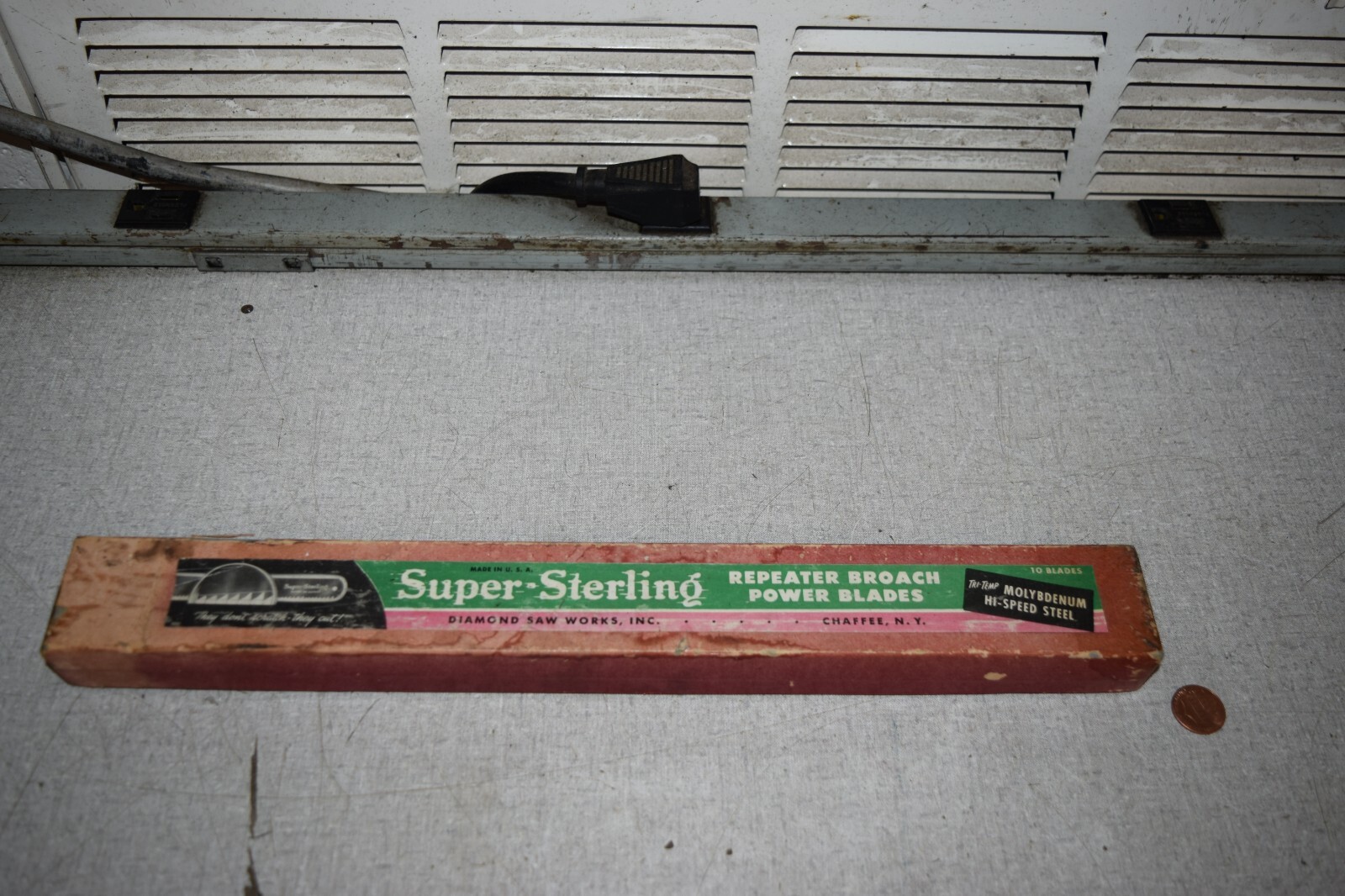 Super Sterling Metal Cutting Molybdenum 0.075" Power Hack Saw Blades