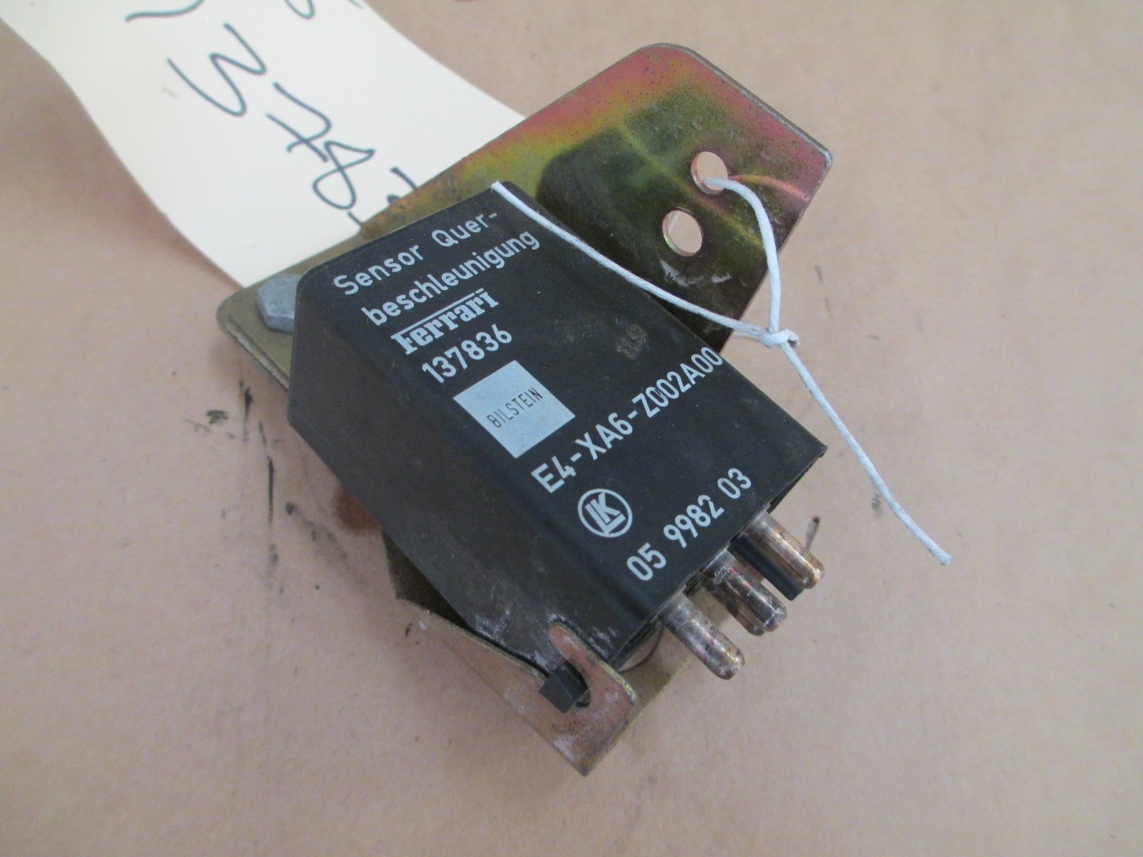 Ferrari 355 Spider, Mondial t .Acceleration Sensor / Relay, # 137836