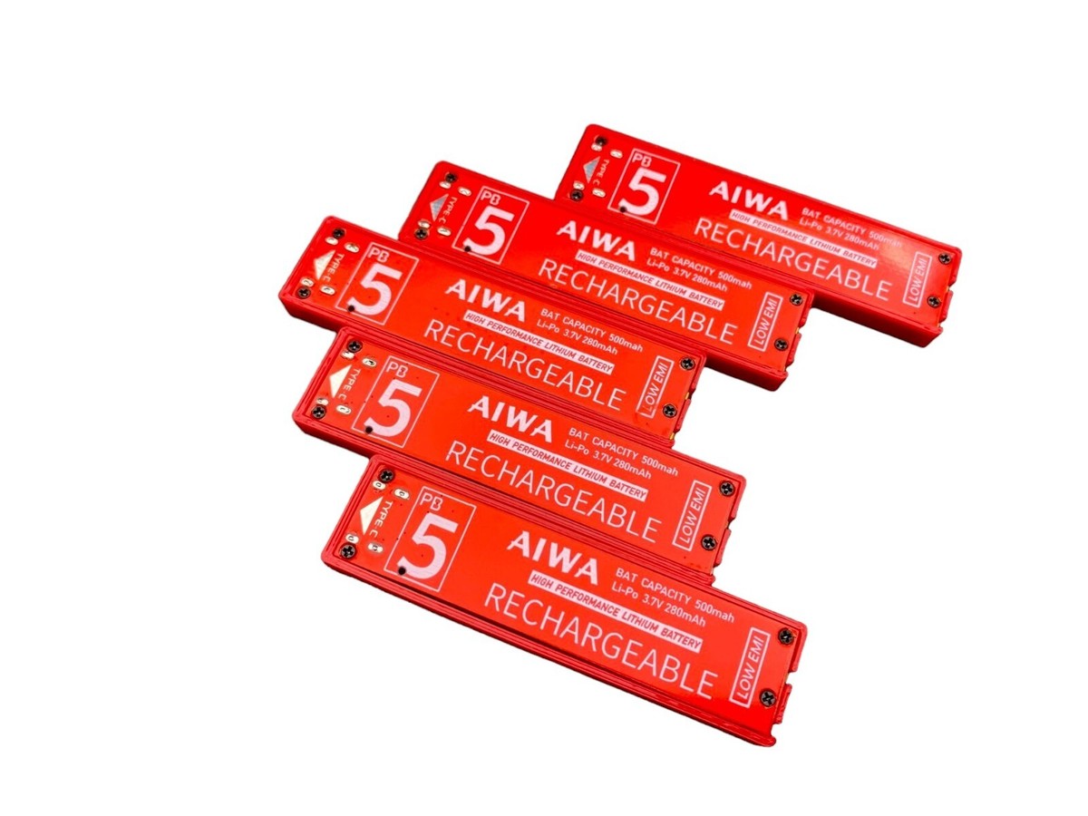 USBC rechargeable Battery PB-S5 PB-S5A For AIWA HS-PL55 HS