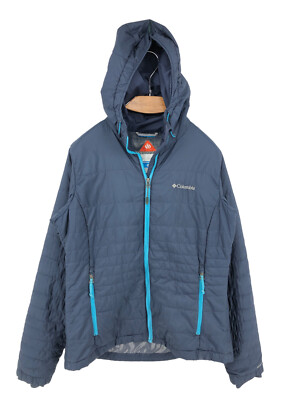 COLUMBIA Damen OMNI-HEAT Kapuzen-Daunenjacke Mantel Größe M