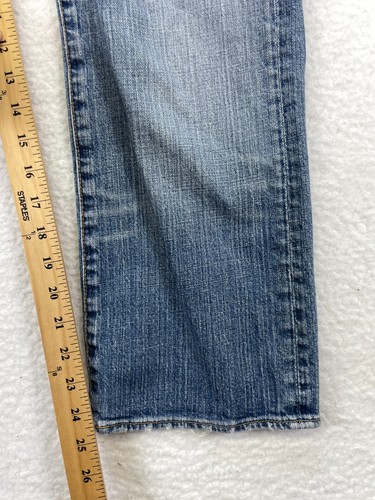 Abercrombie & Fitch Bootcut Jeans Women’s 10 Blue Low Rise Stretch - Picture 4 of 6