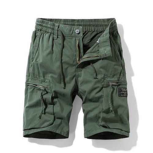 Summer Men's Thin Elastic Casual Comfortable Large Pocket Shorts Overalls - 第 42/45 張圖片