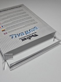 Vectrex Snow Ball Complete Boxed Game by Vector Republic in Teal Blue #132