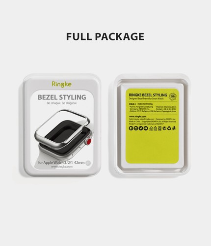 For Apple Watch Series 3 / 2 / 1 Case (38mm, 42mm) | Ringke Bezel Styling Cover - Picture 125 of 228