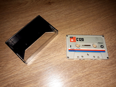 2 Cassettes Audio BASF – C120 Hard Case + LH60 – Vintage Années 70 – Excellent état