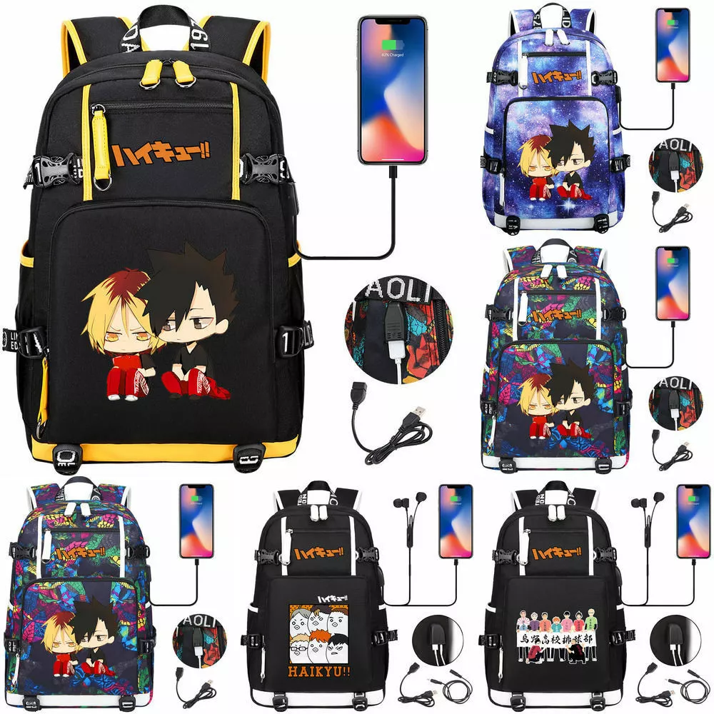 Haikyuu backpack deals