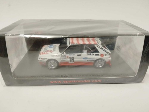 Spark Lancia Delta HF Integrale #16 winner GRP Rally Monte Carlo 1993 1/43 S9026 - Foto 2 di 3
