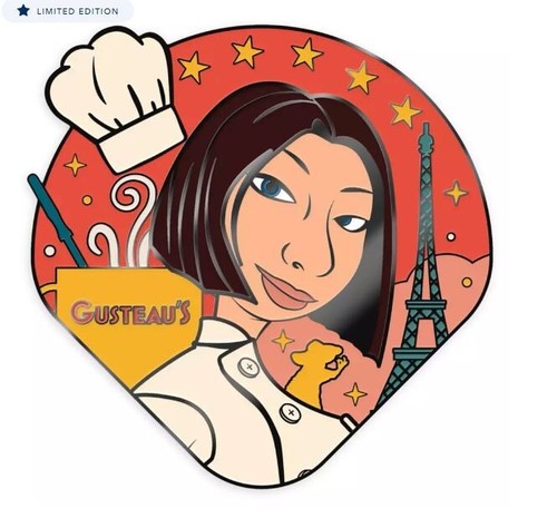 D23 Disney Ratatouille Women Of Pixar Colette Tatou Pin LE 750 - Bild 2 von 3