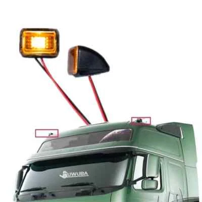 LED Dachleuchte Mit Breitem Licht Für 1/14 Tamiya RC Truck Scania BENZ VOLVO MAN - Bild 1 von 4